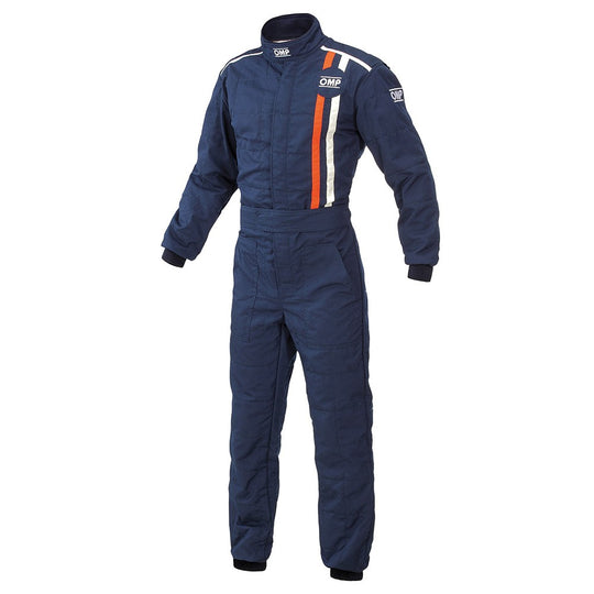TRAJE DE CARRERAS OMP CLASSIC FIA 8856-2018 AZUL MARINO TALLA 46 - OMP original VRM Motorsports imagen 2