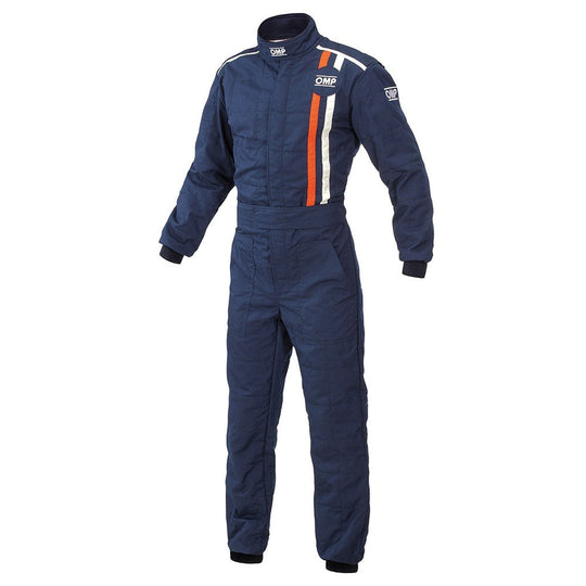 TRAJE CLASICO DE CARRERAS my2021 AZUL MARINO TALLA 54 FIA 8856-2018 OMP RACING | VRM Motorsports
