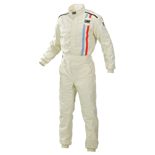 TRAJE CLASICO DE CARRERAS my2021 CREMA TALLA 58 FIA 8856-2018 OMP RACING | VRM Motorsports