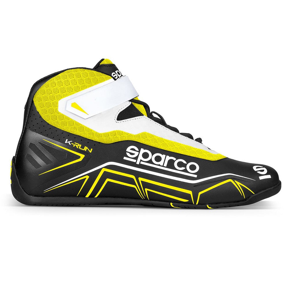 Sparco Zapatillas K-Run Talla 32 Negro/Amarillo - Sparco original VRM Motorsports imagen 2