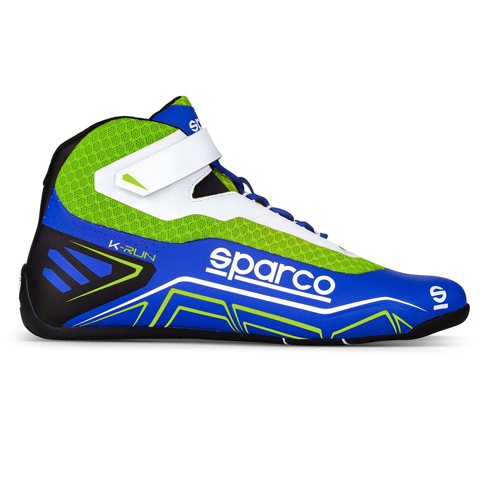 Sparco Zapatillas K-Run Talla 34 Azul/Verde - Sparco original VRM Motorsports imagen 2