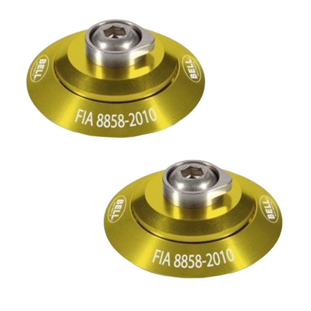 Sparco Set De Clips Hans Dorados Fia8858-2010 - Casco Bell - Sparco original VRM Motorsports imagen 1