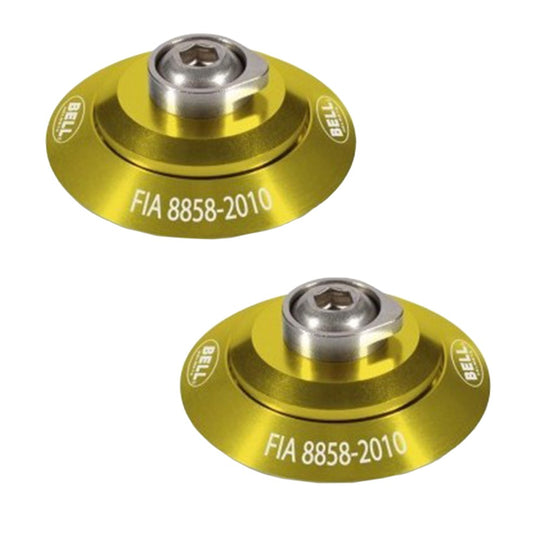Sparco Set De Clips Hans Dorados Fia8858-2010 - Casco Bell - Sparco original VRM Motorsports imagen 1