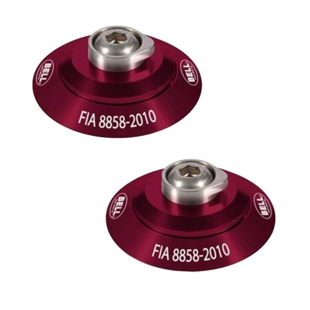 Set De Clips Hans Rojos Fia8858-2010 - Casco Bell - Bell | VRM Motorsports