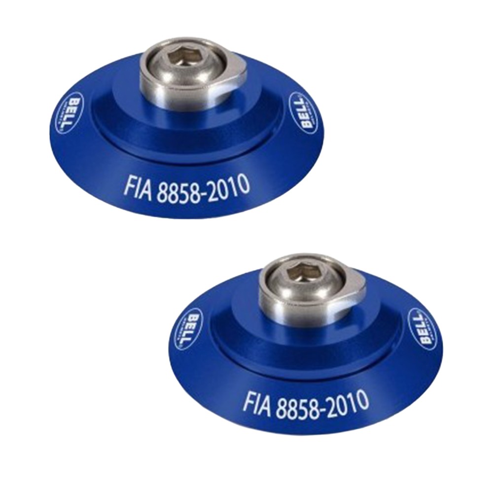 Sparco Set De Clips Hans Azules Fia8858-2010 - Casco Bell - Sparco original VRM Motorsports imagen 1