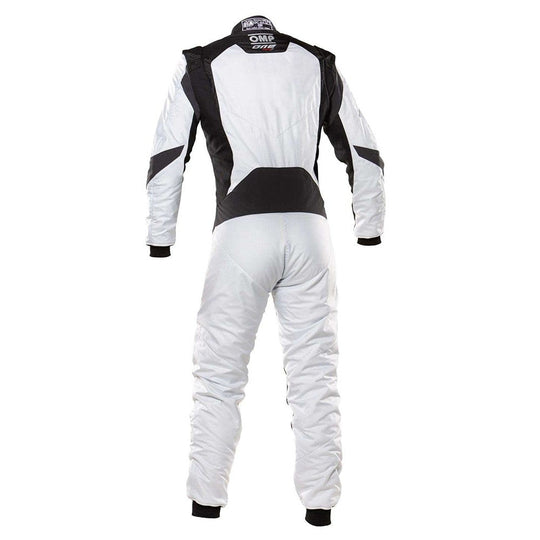 TRAJE DE CARRERAS ONE EVO X FIA 8856-2018 GRIS PLATA TALLA 62 OMP RACING | VRM Motorsports