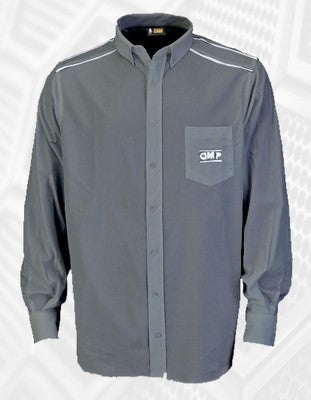 RACING SPIRIT CAMISA GREY TALLA 38 (38/15 - S) OMP RACING | VRM Motorsports