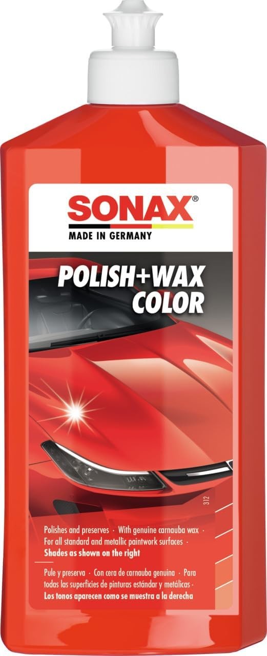 SONAX PULIMENTO + CERA ROJA 250ML - SONAX original VRM Motorsports