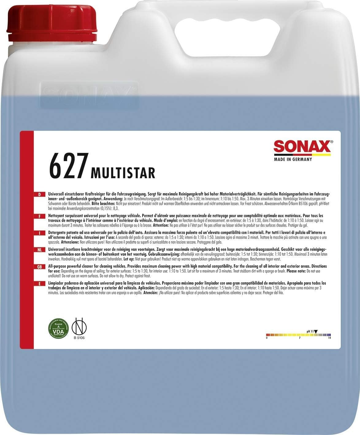 SONAX MULTISTAR 10L - SONAX original VRM Motorsports