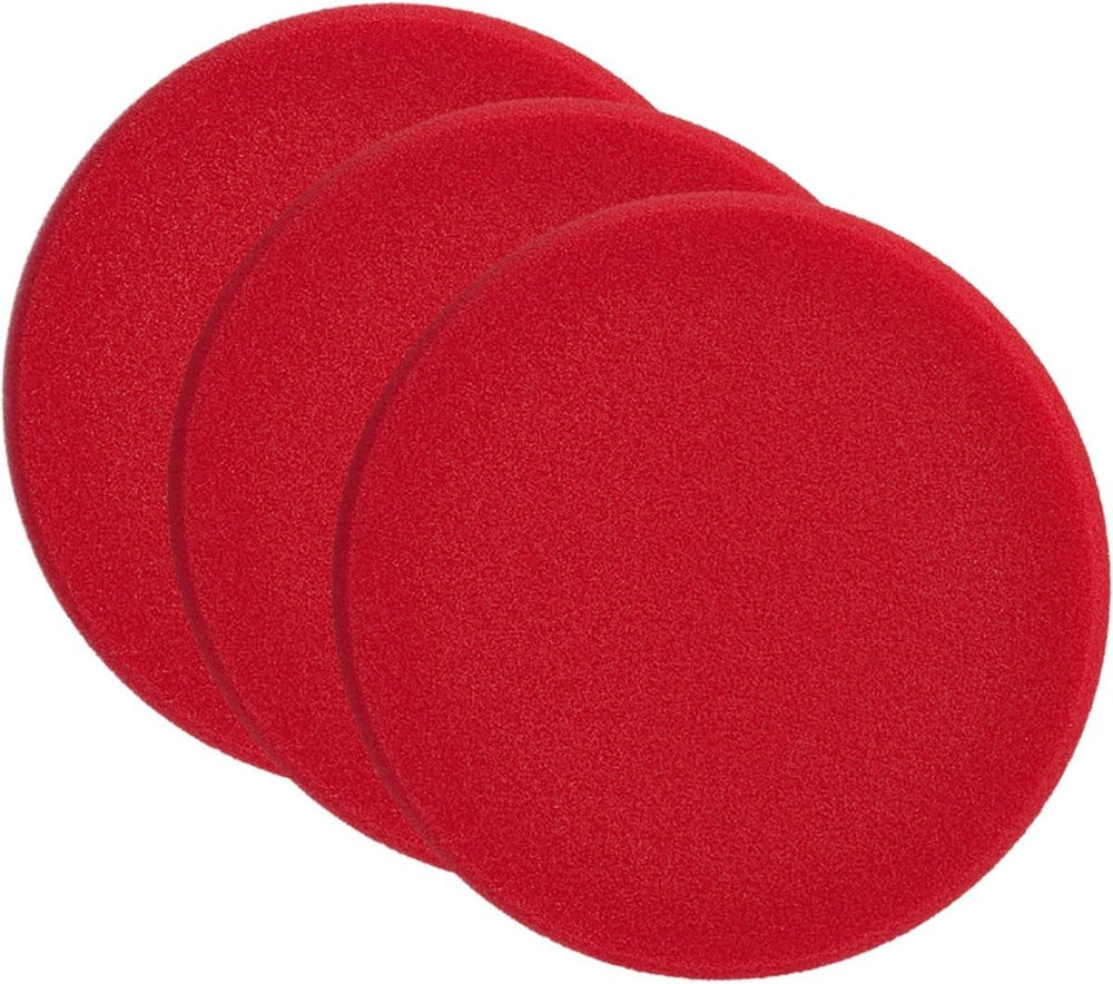 SONAX 3 ESPONJAS PARA PULIR COLOR ROJO 160 (DURO) - Imagen 2 SONAX VRM Motorsports