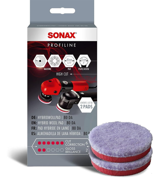 SONAX ALMOHADILLA DE LANA HÍBRIDA 80 - SONAX original VRM Motorsports