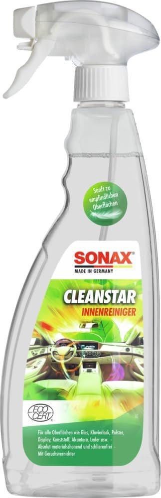 SONAX CLEANSTAR LIMPIADOR DE INTERIORES - SPRAY 750ML - Imagen 3 SONAX VRM Motorsports