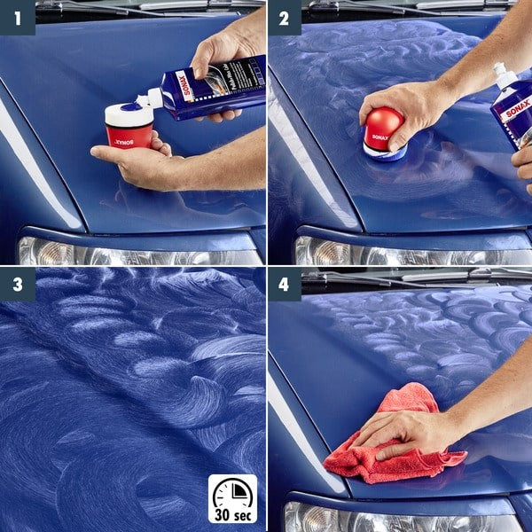 SONAX PULIMENTO + CERA AZUL 250ML - Imagen 3 SONAX VRM Motorsports