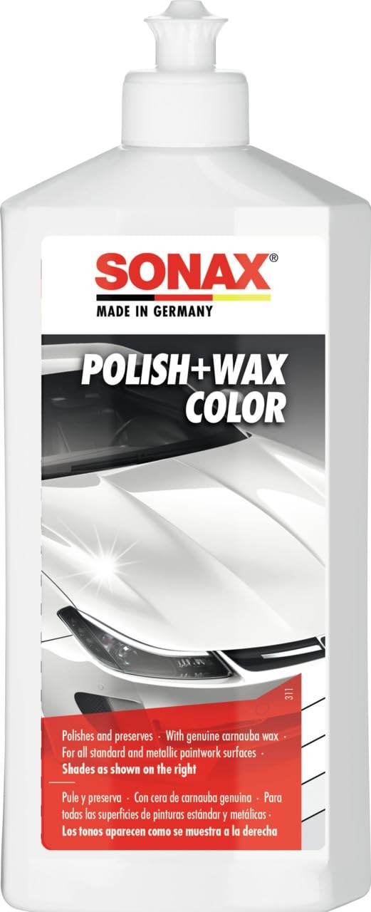 SONAX PULIMENTO + CERA BLANCA 250ML - SONAX original VRM Motorsports