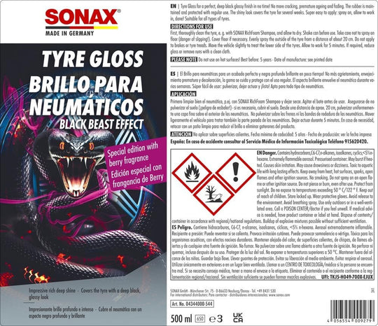 SONAX BRILLO PARA NEUMÁTICOS - Imagen 2 SONAX VRM Motorsports