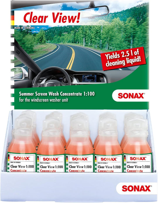 SONAX VISIÓN CLARA 1:100 CONCENTRADO COUNTERDISPLAY - SONAX original VRM Motorsports