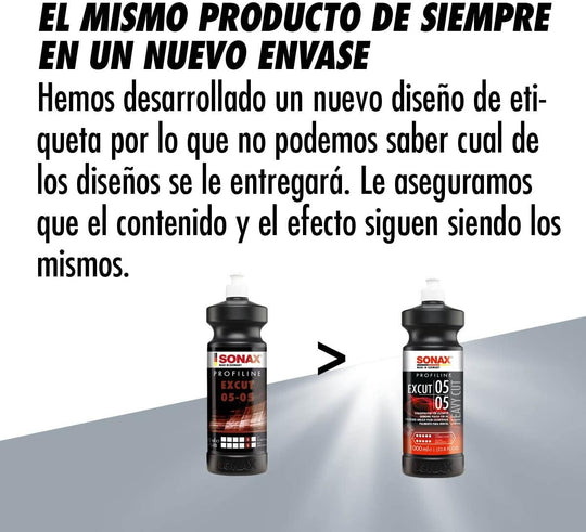 SONAX PROFILINE EXCUT 05-05 (1L) PASTA DE LIJADO ABRASIVA - Imagen 4 SONAX VRM Motorsports