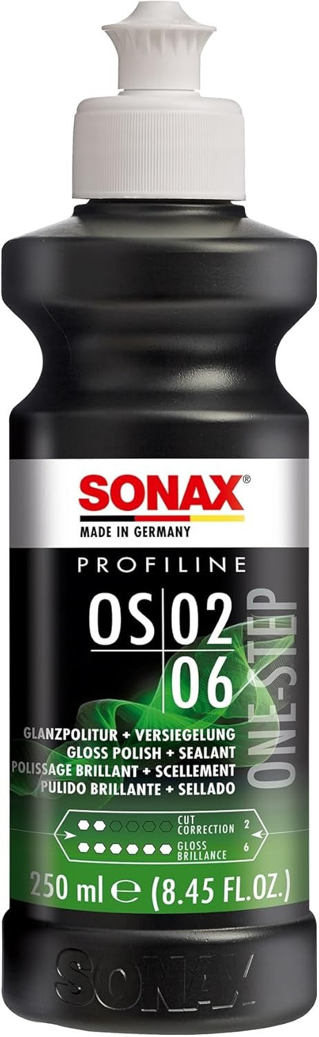 SONAX PROFILINE OS 02-06 (1L) ABRILLANTADOR TODO-EN-UNO CON SELLADO RÁPIDO - SONAX original VRM Motorsports