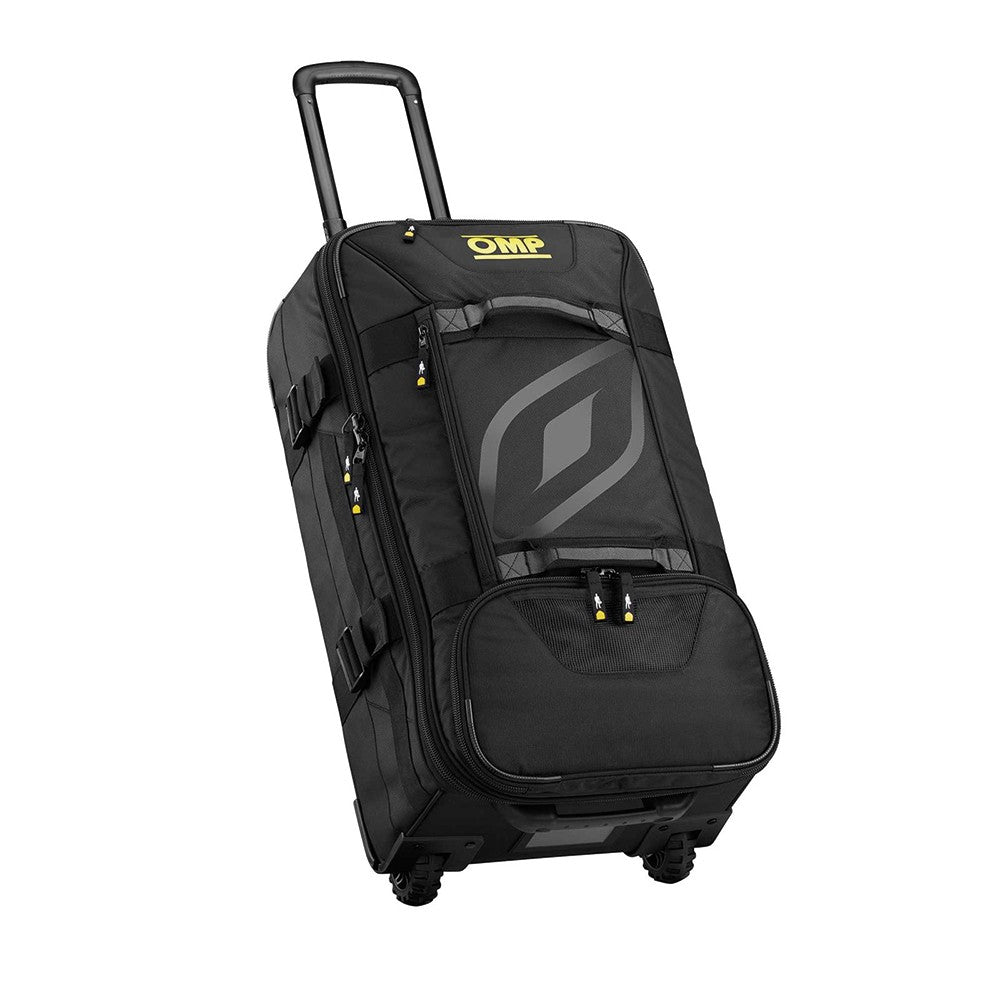 MOCHILA MEDIANA OMP CON RUEDAS NEGRA - OMP original VRM Motorsports imagen 2