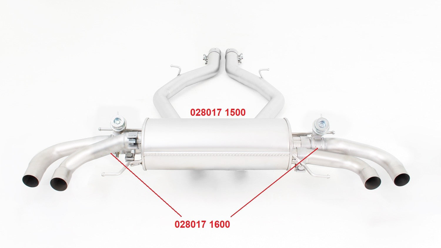 Escape Trasero REMUS Duplex REMUS | VRM Motorsports