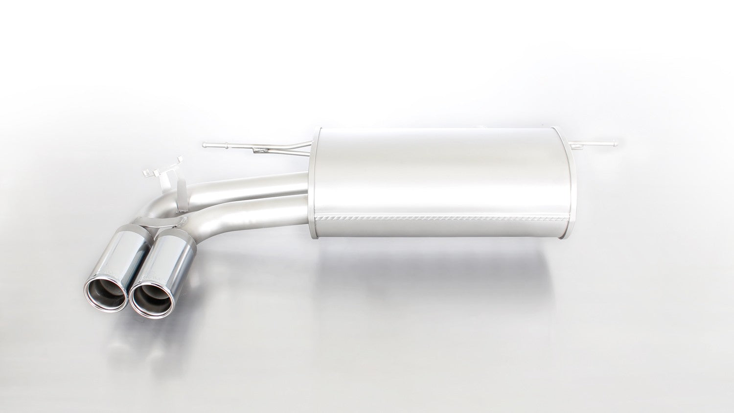 Escape Trasero REMUS Con 2 Colas De 76Mm Cromo REMUS | VRM Motorsports