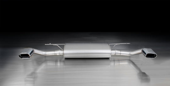 Escape Trasero Duplex Con 2 Colas De 135X75Mm Cromo REMUS | VRM Motorsports