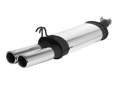 Escape Trasero REMUS Con 2 Colas De 82X76Mm Cromo REMUS | VRM Motorsports