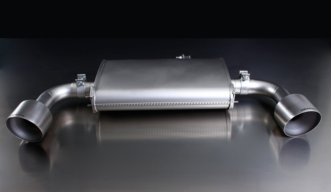 Escape Trasero REMUS Duplex 2 Colas De 127Mm Pulida REMUS | VRM Motorsports