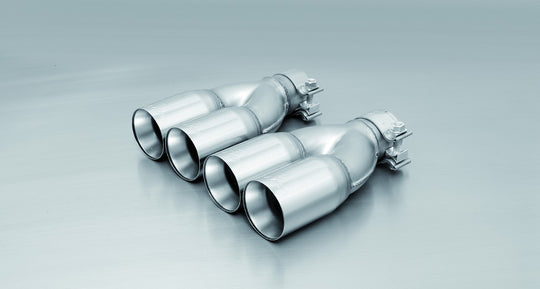 Colas De Escape 4X76Mm Cromo Corte Recto REMUS | VRM Motorsports