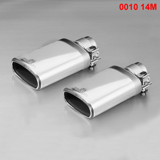 Set De 2 Colas REMUS Ovalada 142Mmx72Mm REMUS | VRM Motorsports