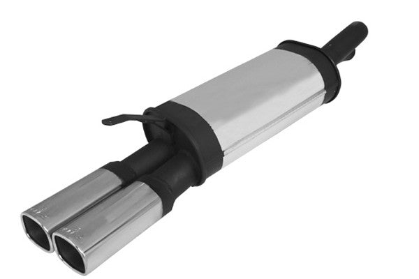 Escape Trasero REMUS Con 2 Colas De 92X78Mm Cromo REMUS | VRM Motorsports