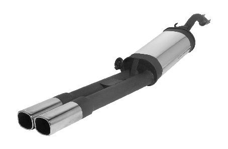 Escape Trasero REMUS Con 2 Colas De 92X78Mm Cromo REMUS | VRM Motorsports