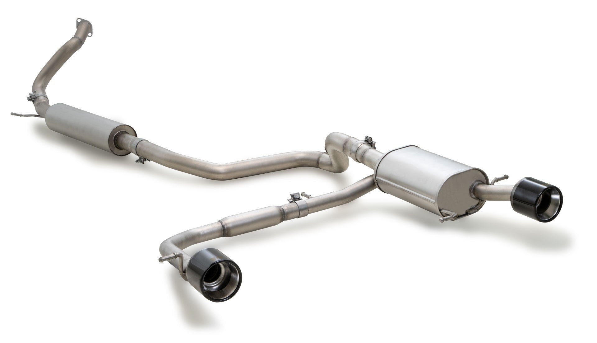 Escape Trasero REMUS Duplex Con 2 Colas 115Mm Negras REMUS | VRM Motorsports