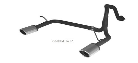 Escape Trasero REMUS Con 2 Colas 138X90Mm Cromo REMUS | VRM Motorsports