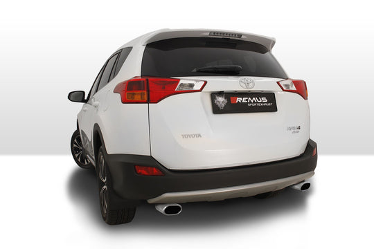 Escape Trasero REMUS Duplex Con 2 Colas De 133X85Mm Cromo REMUS | VRM Motorsports