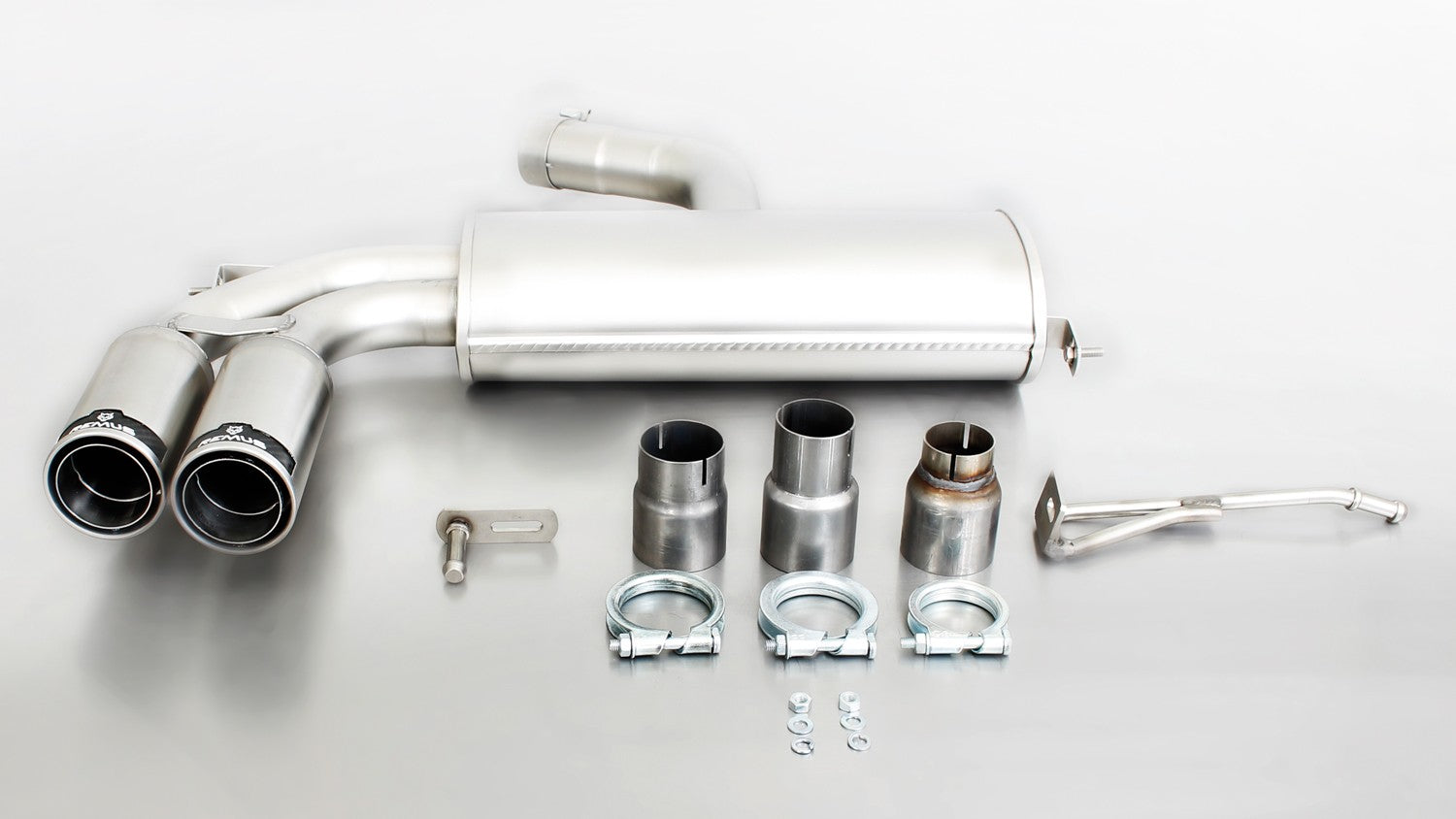 Escape Trasero REMUS Con 2 Colas De 84Mm REMUS | VRM Motorsports