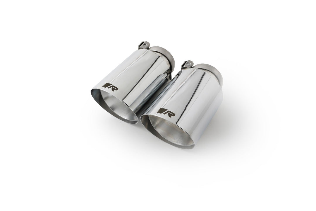 Set De 2 Colas REMUS De 102Mm Corte Recto Y Angulado Cromo REMUS | VRM Motorsports