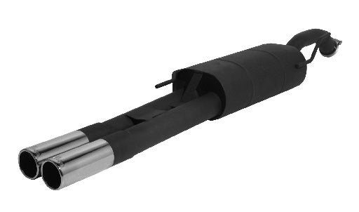 ESCAPE TRASERO REMUS CON 2 COLAS DE 76MM