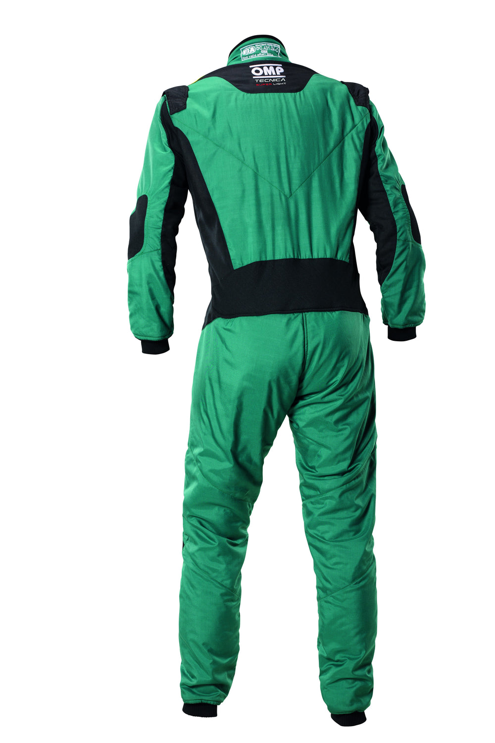 TRAJE DE CARRERAS OMP TECNICA SUPER LIGHT FIA 8856-2018 VERDE/FLUO AMARILLO TALLA 54 - OMP original VRM Motorsports imagen 2
