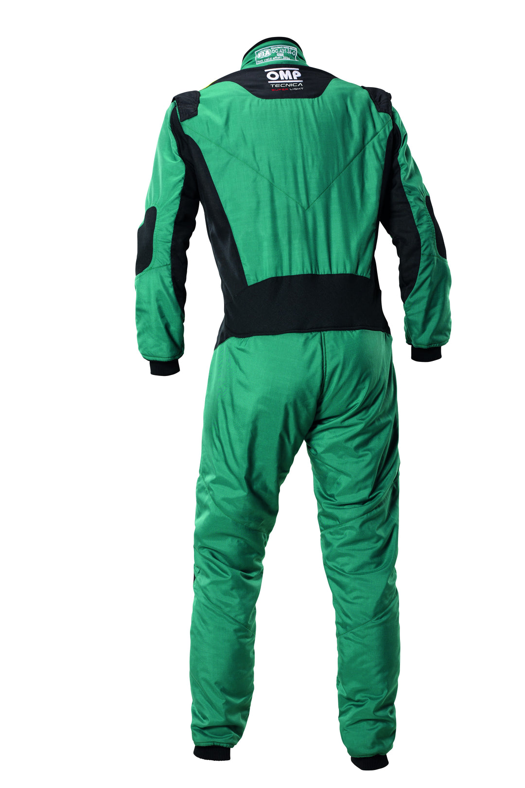 TRAJE DE CARRERAS OMP TECNICA SUPER LIGHT FIA 8856-2018 VERDE/FLUO AMARILLO TALLA 54 - OMP original VRM Motorsports imagen 2