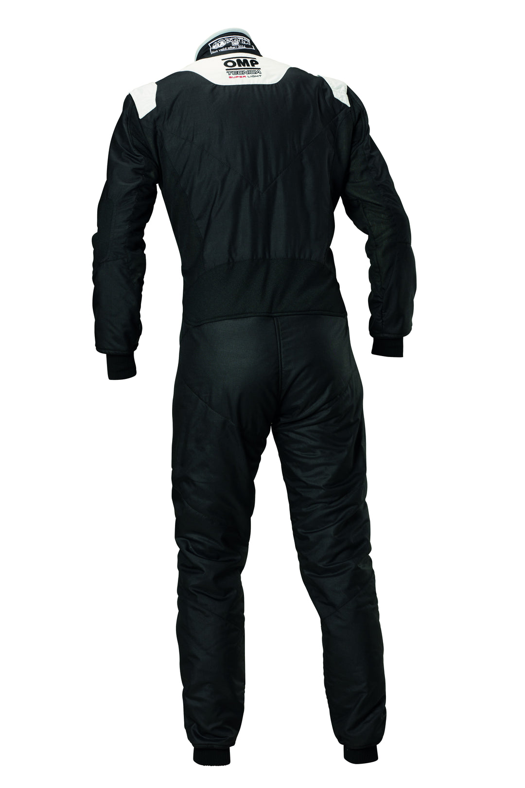TRAJE DE CARRERAS OMP TECNICA SUPER LIGHT FIA 8856-2018 NEGRO / PLATA TALLA 48 - OMP original VRM Motorsports imagen 2