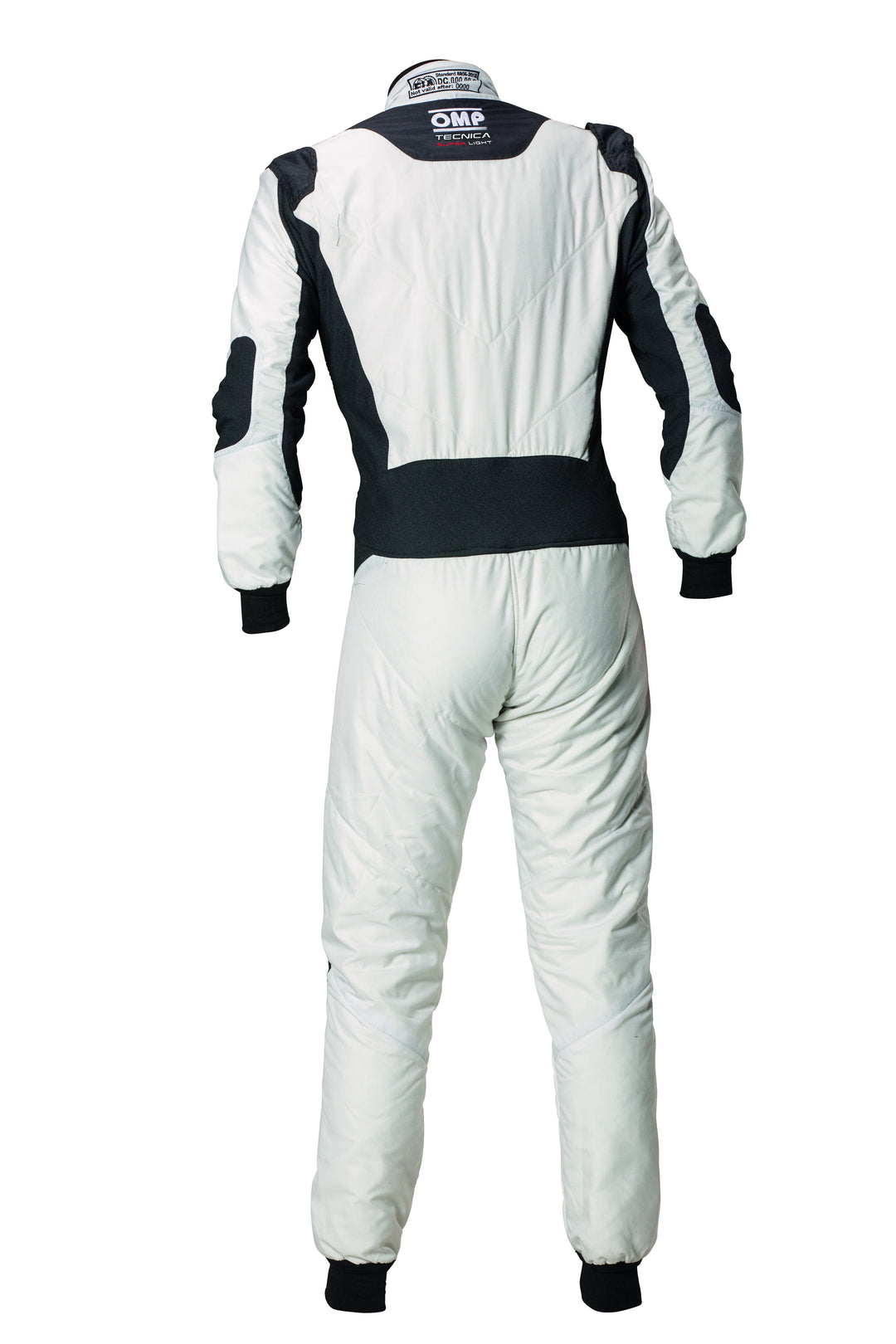 TRAJE DE CARRERAS OMP TECNICA SUPER LIGHT FIA 8856-2018 BLANCO / ANTRACITA TALLA 46 - OMP original VRM Motorsports imagen 2