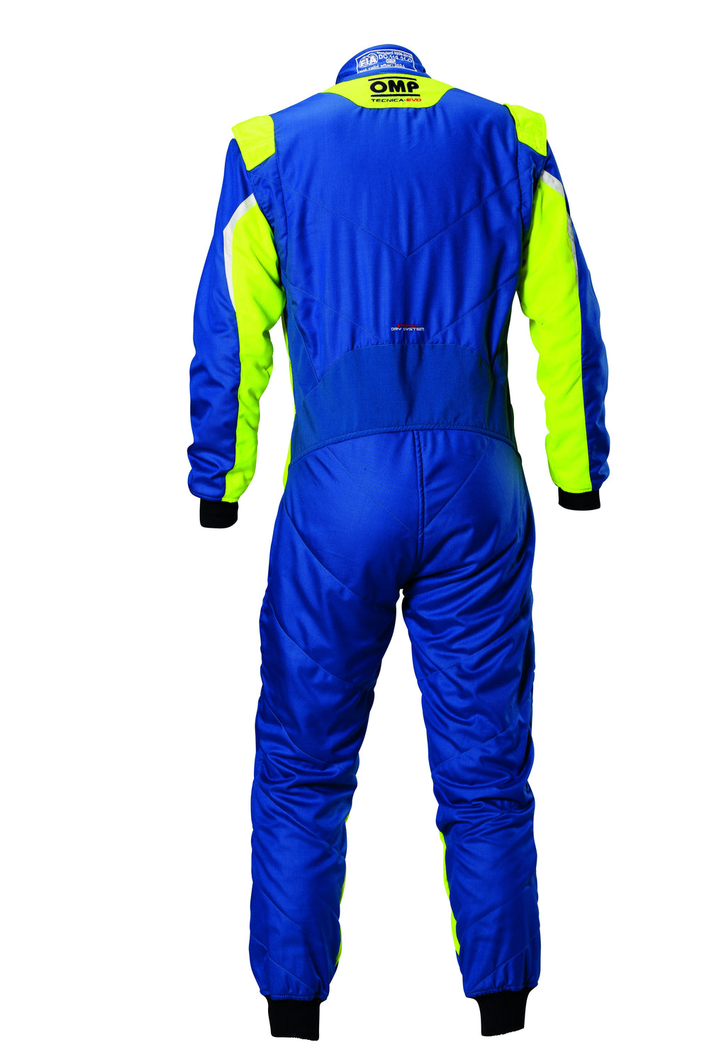 TRAJE DE CARRERAS OMP TECNICA EVO FIA 8856-2018 AZUL / AMARILLO TALLA 44 - OMP original VRM Motorsports imagen 2