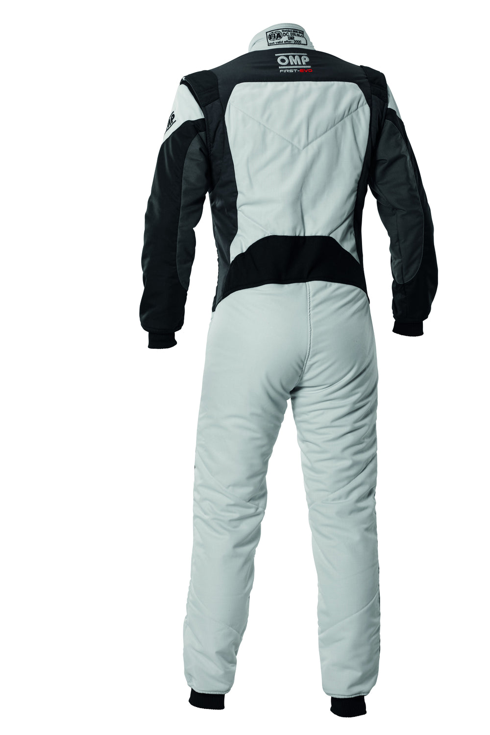 TRAJE DE CARRERAS OMP FIRST EVO MY2025 FIA 8856-2018 GRIS / NEGRO TALLA 54 - OMP original VRM Motorsports imagen 2