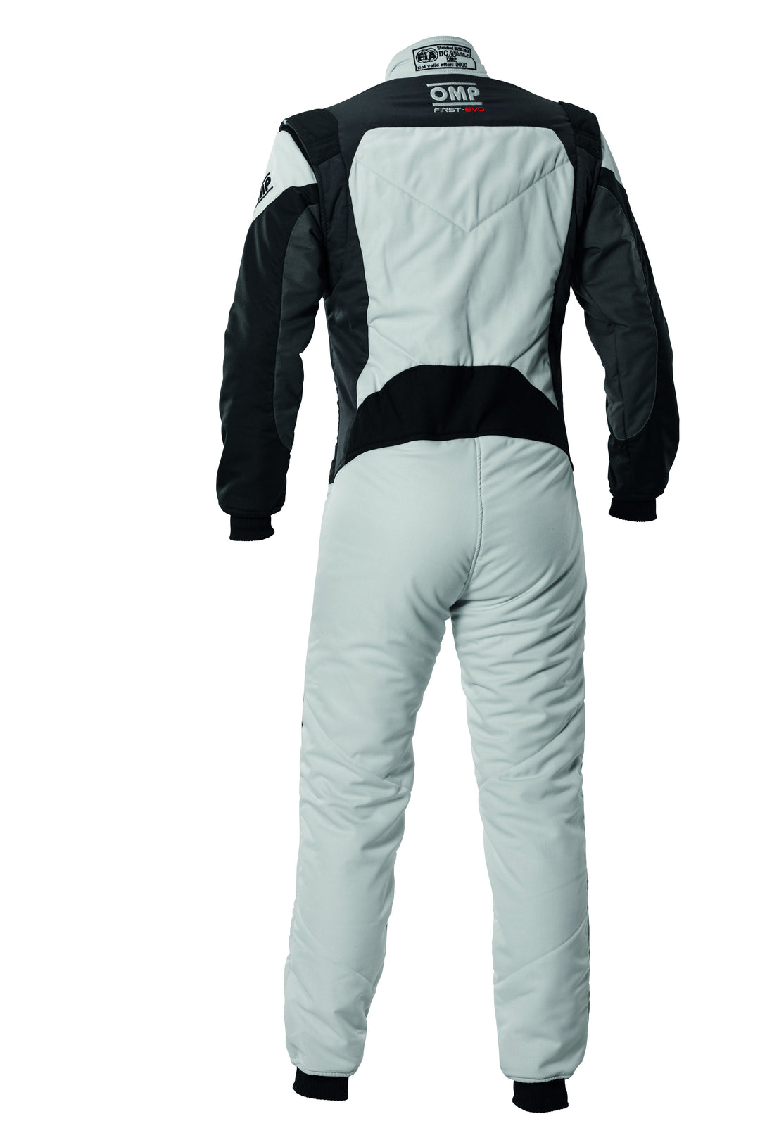 TRAJE DE CARRERAS OMP FIRST EVO MY2025 FIA 8856-2018 GRIS / NEGRO TALLA 58 - OMP original VRM Motorsports imagen 2