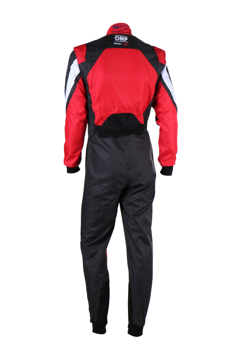 TRAJE DE CARRERAS KARTING OMP KS-3X FIA 8877-2022 (ADULTO) NEGRO / ROJO TALLA 60 - OMP original VRM Motorsports imagen 2