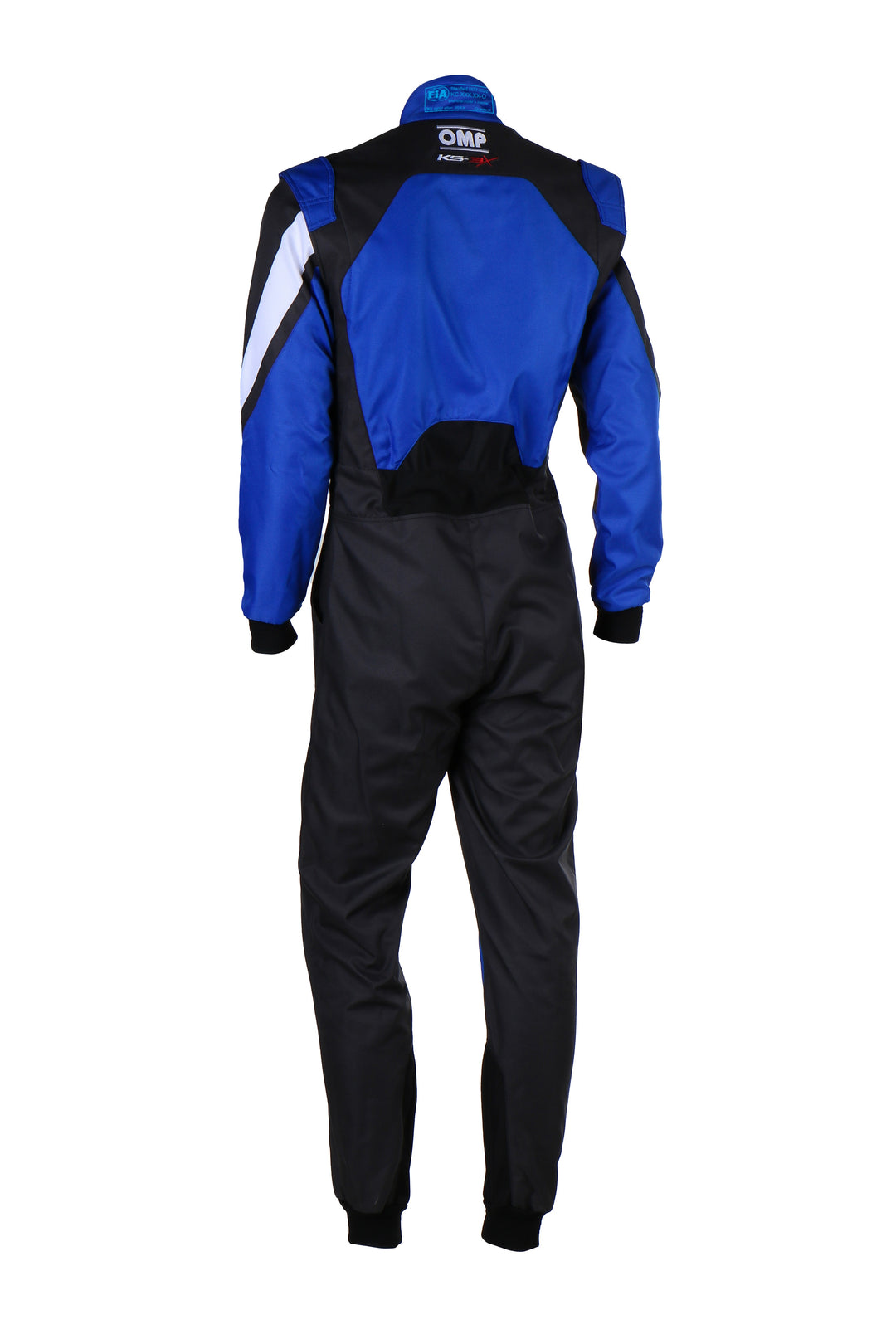 TRAJE DE CARRERAS KARTING OMP KS-3X FIA 8877-2022 (ADULTO) NEGRO / AZUL TALLA 42 - OMP original VRM Motorsports imagen 2
