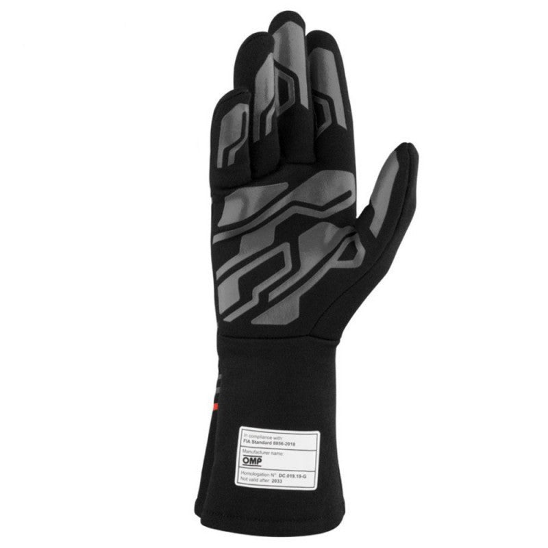 GUANTES OMP SPORT FIA 8856-2018 MY2025 NEGRO / RED TALLA XL - OMP original VRM Motorsports imagen 3