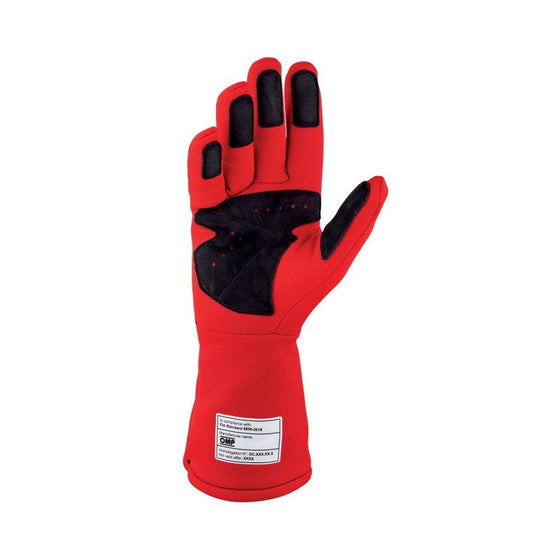 GUANTES OMP DIJON FIA 8856-2018 MY2025 ROJO TALLA S - OMP original VRM Motorsports imagen 2
