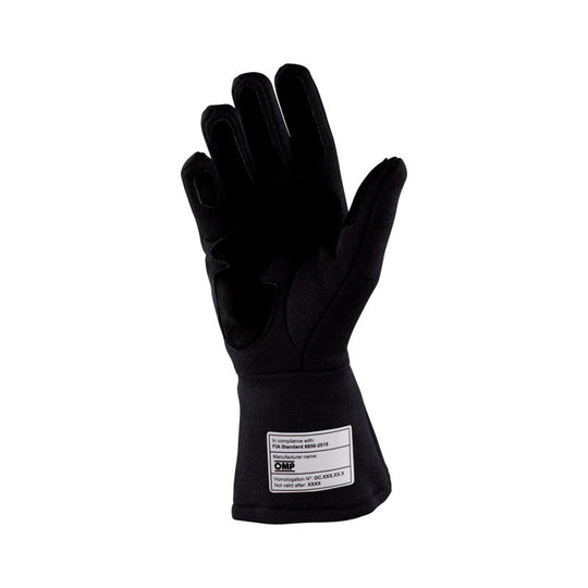 GUANTES OMP DIJON FIA 8856-2018 MY2025 NEGRO TALLA L - OMP original VRM Motorsports imagen 2